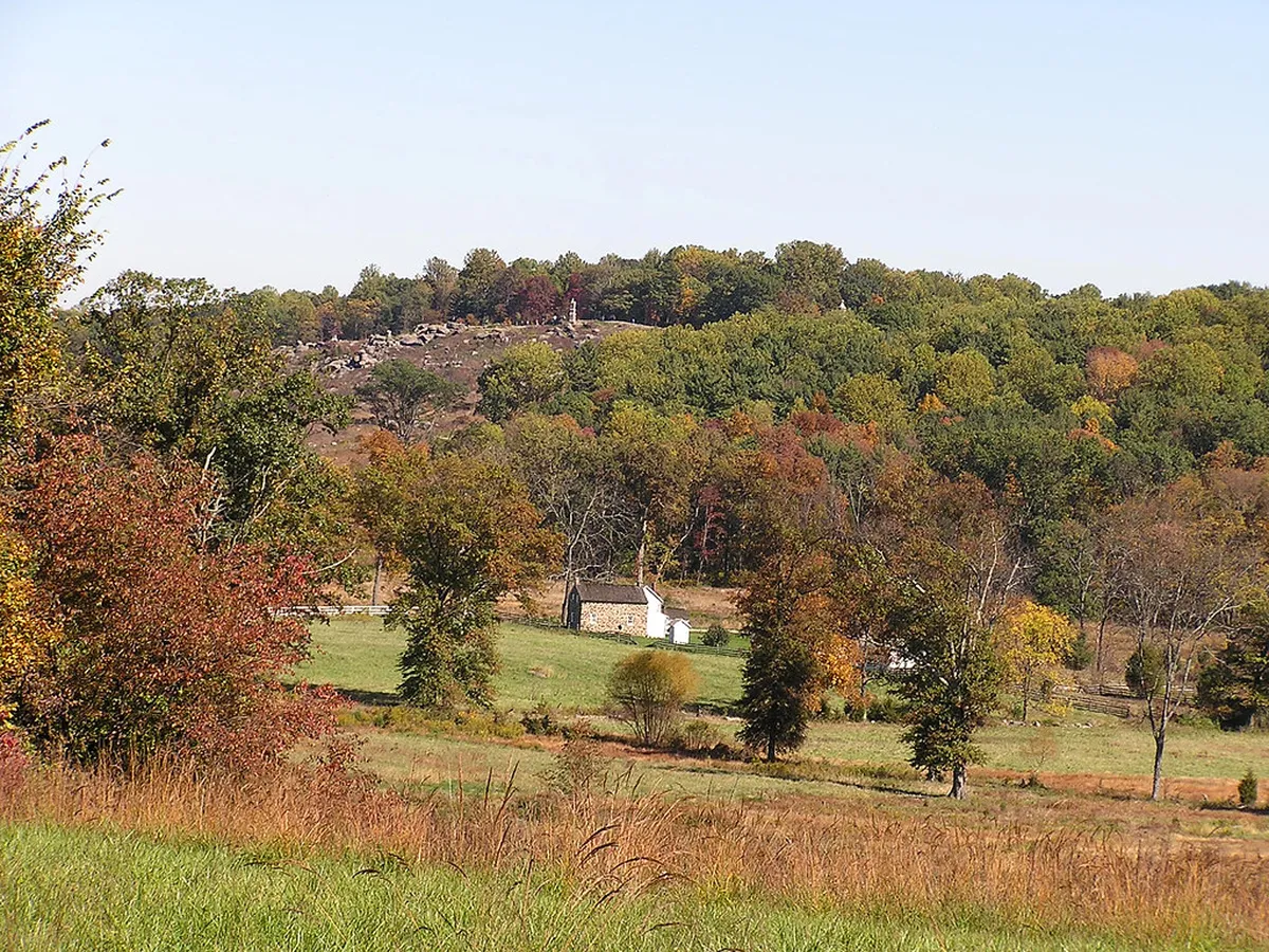 Day 1 Battlefield Route: Little Round Top, Devil’s Den, and Pickett’s Charge in Gettysburg